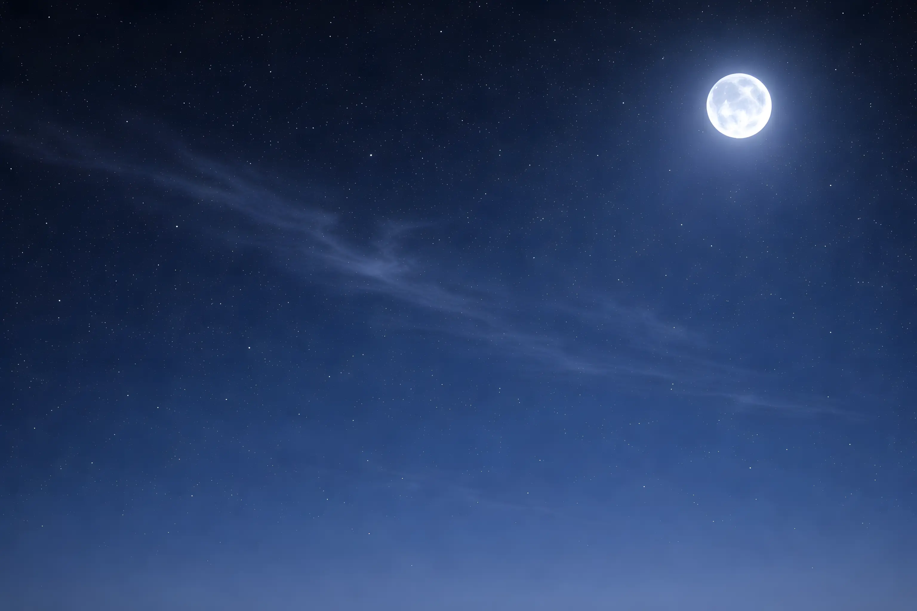 Classic clear night