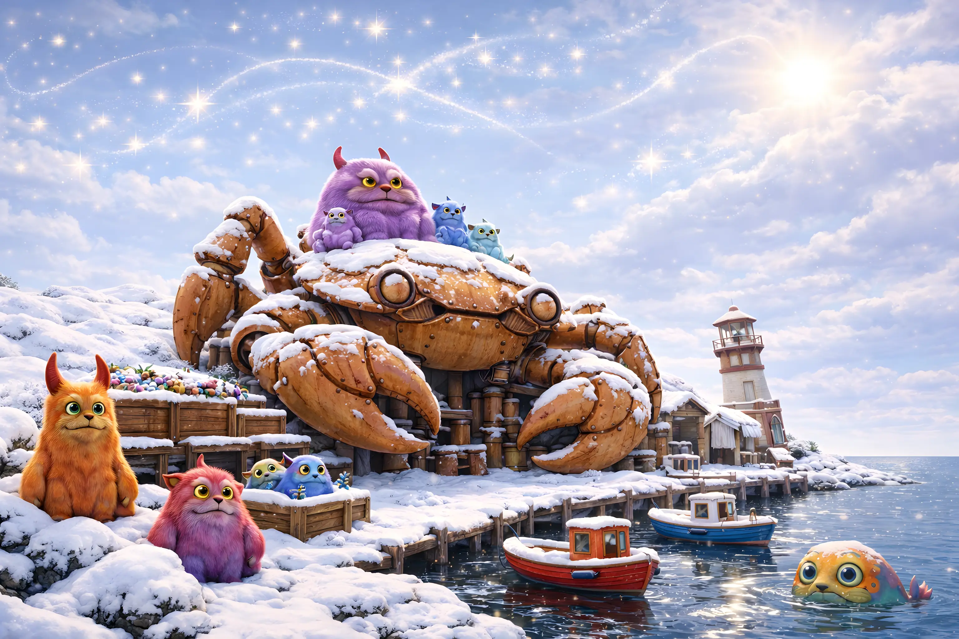 Magic World snow